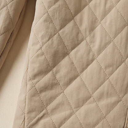 DIAMOND-QUILTED INSULATED HAREM PANTS