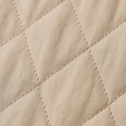 DIAMOND-QUILTED INSULATED HAREM PANTS