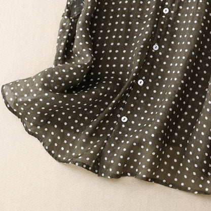 ALENA LINEN TOP