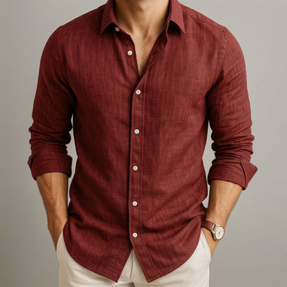 MATTHEW BREATHABLE LINEN SHIRT