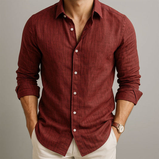 MATTHEW BREATHABLE LINEN SHIRT