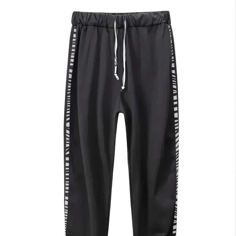 ROXIE ANIMAL PRINT STRIPE TRACKSUIT