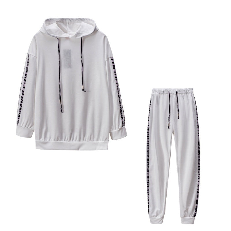 ROXIE ANIMAL PRINT STRIPE TRACKSUIT
