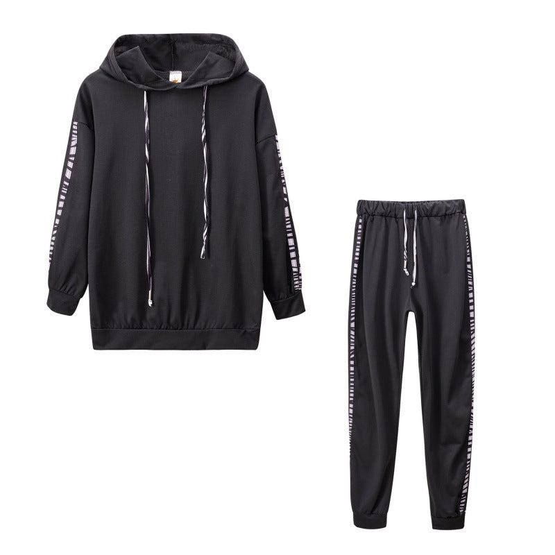 ROXIE ANIMAL PRINT STRIPE TRACKSUIT